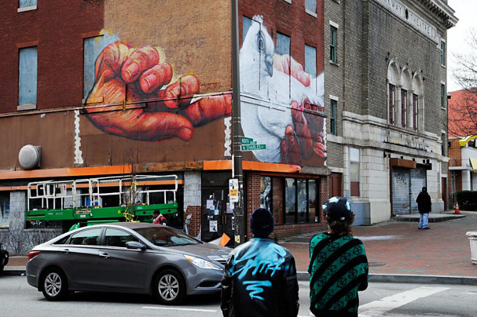 Open Walls Baltimore - Charles St. and North Ave.